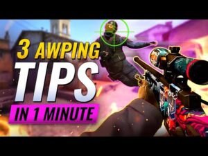3 AWPING Tips In 1 MINUTE! - CS:GO