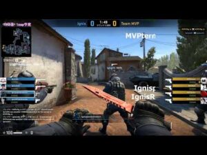 【CSGO日本語実況】 日本Ignis vs 韓国MVP pk　ESL One Rio 2020