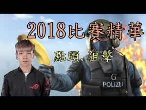 台灣CS:GO選手瘋臉2018正式比賽精華(P250點頭,狙擊連殺)