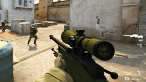 狙击手麦克：CSGO王者归来！一把AWP重狙19连杀登顶第一！