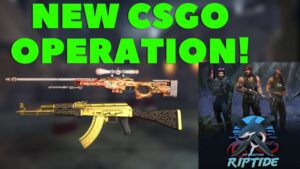 NEW CSGO OPERATION! OPERATION RIPTIDE! VIEW ALL THE SKINS