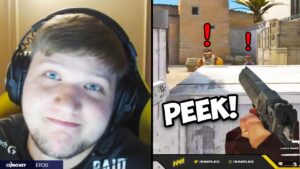 S1MPLE PEEKS ARE ACTUALLY UNSTOPABBLE?! RIOT SHIELD IS OP! CS:GO Twitch Clips
