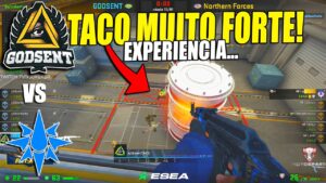 TACO GANHA CLUTCH NA EXPERIENCIA!!  🔥 Godsent vs Northern Forces Esea S38 - CSGO HIGHLIGHTS