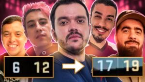 VIRADA NO MAPA DA TRAIN NO CS:GO!