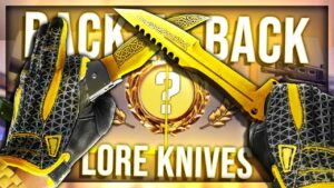 CS:GO BACK TO BACK LORE UNBOXINGS! (CRAZY LUCK)
