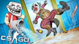 CSGO - ¡ESCÓNDETE DEL PAYASO MANIACO QUE NOS PERSIGUE!🤣¡EL ESCONDITE TIKTOK MAP! - HIDE AND SEEK