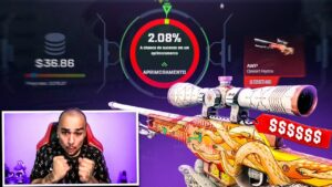Ela veiooooooo... Ganhei a AWP HIDRA no CSGO 😱🤑