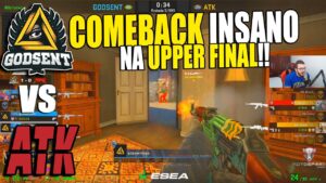 GODSENT vs ATK - Esea UPFinal | CSGO HIGHLIGHTS