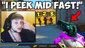 S1MPLE RAN STRAIGHT OUT MID AND DELETED EVERYONE! CS:GO Twitch Clips