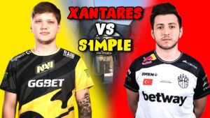 S1mple vs Xantares with Fallen Tabsen and Loba - CSGO Fpl Stream Battles