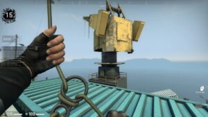 CSGO Operation Riptide - Apply graffiti at the Crane (Blacksite Danger Zone) - Week 9 Nautical Mile