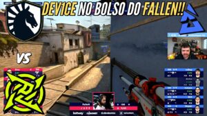 DEVICE NO BOLSO DO FALLEN!! LIQUID vs NIP BLAST PREMIER CSGO HIGHLIGHTS 2021 | GAULES
