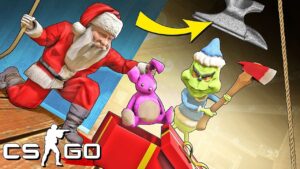 CSGO - ¡¡ESCONDITE Y TRAMPA de SANTA CLAUS A EL GRINCH!! ¡SALVANDO LA NAVIDAD! 🤣 🎄🎁 - HIDE AND SEEK