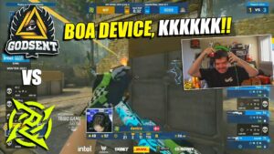 GAULES ZIKANDO DEMAIS O DEVICE KKKKKK!! Godsent vs NiP - IEM Winter 2021 | CSGO HIGHLIGHTS