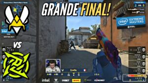GRANDE FINAL!! VITALITY vs NIP MD5  IEM WINTER 2021 CSGO HIGHLIGHTS | GAULES TV