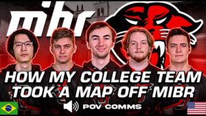 How My College CSGO Team took a map off MIBR... (ESEA Advanced Playoffs)