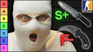 OFFICIAL CS:GO KNIFE TIER LIST