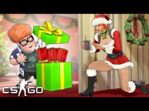 CSGO - ¡EL ESCONDITE TRAMPA DE MAMA NOEL! 😂 ¡RISAS en ESTE MAPA NAVIDEÑO TROLL! - HIDE AND SEEK
