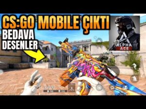 CS:GO Mobile ÇIKTI İNDİR | BEDAVA SİLAH DESENLERİ KAZAN | ALPHA ACE | CSGO MOBILE