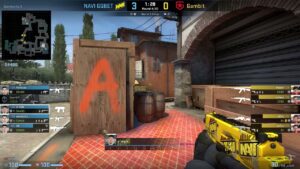 CS:GO POV Demo NaVi S1mple (27/9) vs Gambit (de_inferno)