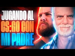 INVITÉ a mi PADRE a jugar juntos una PARTIDA COMPETITIVA... | CS:GO