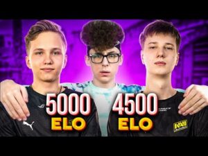 КАК ПРО ИГРОКИ ИГРАЮТ НА ФЕЙСИТЕ  - M0NESY И SYNYX (CS:GO)