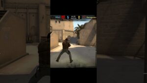 ins Mirage Triple Smoke From Apartments CSGO #Shorts