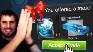Surprising CS:GO YouTubers!!! (then making them open it)