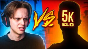 ПОПАЛСЯ ПРОТИВ 5000 ЭЛО ИГРОКА (CS:GO)
