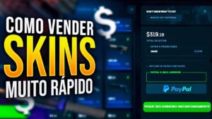 COMO VENDER SKINS DE CSGO e RECEBER NA HORA pelo PAYPAL 🤑