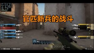 【CSGO监管】官匹新兵疯狂击杀 逼得对手暴走