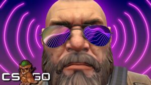 Competitive CS:GO but you can Only See Sound