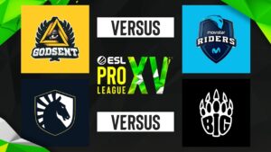 ESL PRO LEAGUE - S15 - [GRUPA C] - GODSENT vs Movistar Riders & Team Liquid vs BIG - TV Arena Esport
