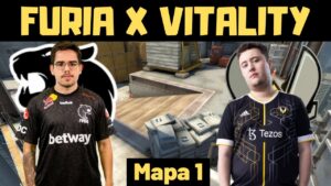 FURIA VS VITALITY - ESL PRO LEAGUE SEASON 15 | MAPA 1 CSGO HIGHLIGHTS (18/03/22)