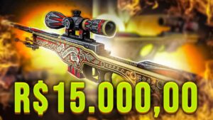 Ganhei uma AWP de R$15.000,00 no CSGO 🤑😱 ( AWP Príncipe )