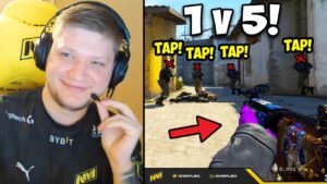 S1MPLE DID THE IMPOSSIBLE AGAIN!! INSANE 1V5 CLUTCH! CSGO Twitch Clips
