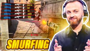 SMURFING IN CS:GO MATCHMAKING | n0thing