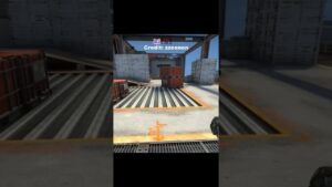 Vertigo Top Stairs Smoke From Back Double CSGO #Shorts