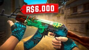 Ganhei uma AK FIRE SERPENT muito RARA no CSGO ( R$6.000,00 )