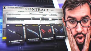 ¡¡HAGO UN CONTRATO DE CSGO CON CUATRO CUCHILLOS!!