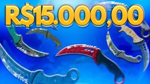 R$15.000,00 em FACAS para VOCÊS no CSGO 🤑🤑