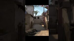 CSGO Deagle sends man flying #shorts