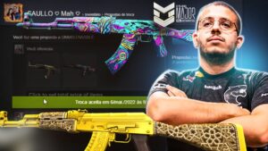 Dei 2 AKs para o KSCERATO jogar o MAJOR de CSGO ( AK-SCERATO )