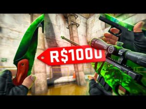 Montei um Inventário Verde de R$1000 no CS:GO