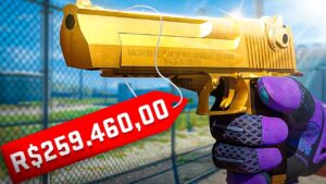 Conheça a DESERT EAGLE MAIS CARA DO MUNDO no CS:GO avaliada em 256 MIL REAIS #shorts
