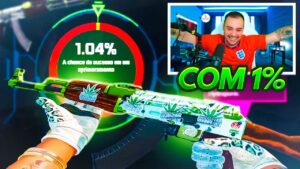 Ganhei a AK da M4C0NH4 com 1% no CSGO... PROFIT INSANO