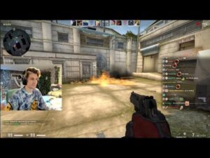 HILARIOUS! xQc Molotov's, Flashbangs, then Kills Teammate in CS:GO