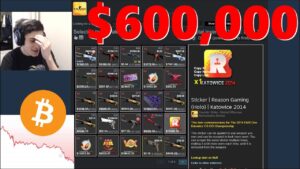 "Lost millions in crypto... now I'm buying csgo skins"