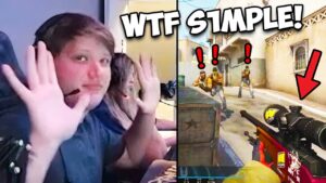 S1MPLE FLIRTED WITH E-GIRL INFRONT OF HIS GIRLFRIEND... CSGO Twitch Clips