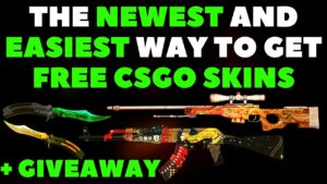 The NEWEST And EASIEST Way To Get FREE CSGO Skins In 2022